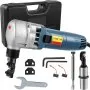 VEVOR Electric Metal Nibbler 380W Nibbler Metal Cutter 1800RPM High Speed Rotor Metal Nibbler 220V w Replaced Blades Storage Case Sheet Metal Nibbler for Cutting Stainless Steel, Aluminium, Plastic