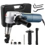 VEVOR Electric Metal Nibbler, 625W 0.16" Nibbler Metal Cutter, 1000RPM High Speed Rotor Metal Nibbler, 220V w Replaced Blades Storage Case Sheet Metal Nibbler, for Stainless Steel, Aluminium, Plastic