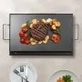 VEVOR Carbon Steel Griddle, 24x16 inch Universal Flat Top Rectangular Plate, Gas Grill Griddle for BBQ Grill, Teppanyaki, Portable Family Cookware with Handle, for Camping Tailgating Party