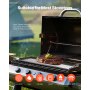 VEVOR 32x14 in Flat Top Griddle Carbon Steel Universal BBQ Grill Pan Cookware