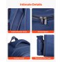 VEVOR Beach Picnic Backpack Bag for 2 Person with Cooler Compartment Navy Blue
