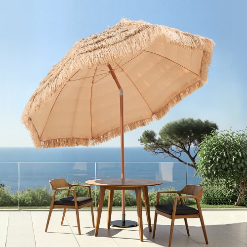 iwicker patio umbrella Business & Pleasure Co. The being with waterproof and UV protection features ANGELES HOME 10-Piece Patio Wicker