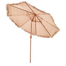 Tiki Umbrella Thatched Patio Umbrella 9 ft Poolside Patio Beach Umbrella