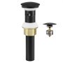 Bathroom Sink Drain with Overflow Anti-Clogging Vessel Sink Drain Strainer