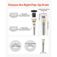 Bathroom Sink Drain Without Overflow All Metal Vessel Sink Drain Strainer