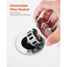 Bathroom Sink Drain Without Overflow All Metal Vessel Sink Drain Strainer