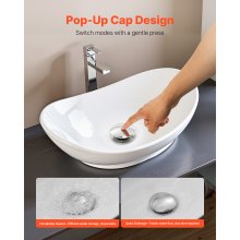 Bathroom Sink Drain Without Overflow All Metal Vessel Sink Drain Strainer