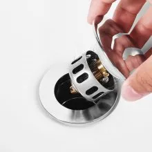 Bathroom Sink Drain Without Overflow All Metal Vessel Sink Drain Strainer