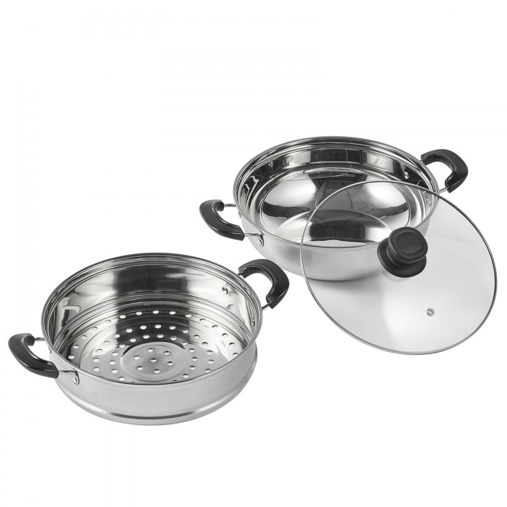  3 in 1 Hot Pot, Electric Skillet, Steamer with Lids, Adjustable  Temperature, Non Stick Griddle and Grill: Home & Kitchen
