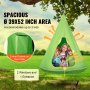 VEVOR Kids Nest hintaszék, függő függőágyszék állítható kötéllel, függőágy hintaszék gyerekeknek beltéri és kültéri használatra (39" D x 52" H), 250 font teherbírás, szenzoros hinta gyerekeknek, zöld