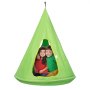 VEVOR Kids Nest gungstol, hängstol med justerbart rep, hängmatta gungstol för barn inomhus och utomhus (39" D x 52" H), 250lbs viktkapacitet, sensorisk gunga för barn, grön