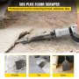 VEVOR clay spade removing thinset and tiles with sds plus floor scraper.