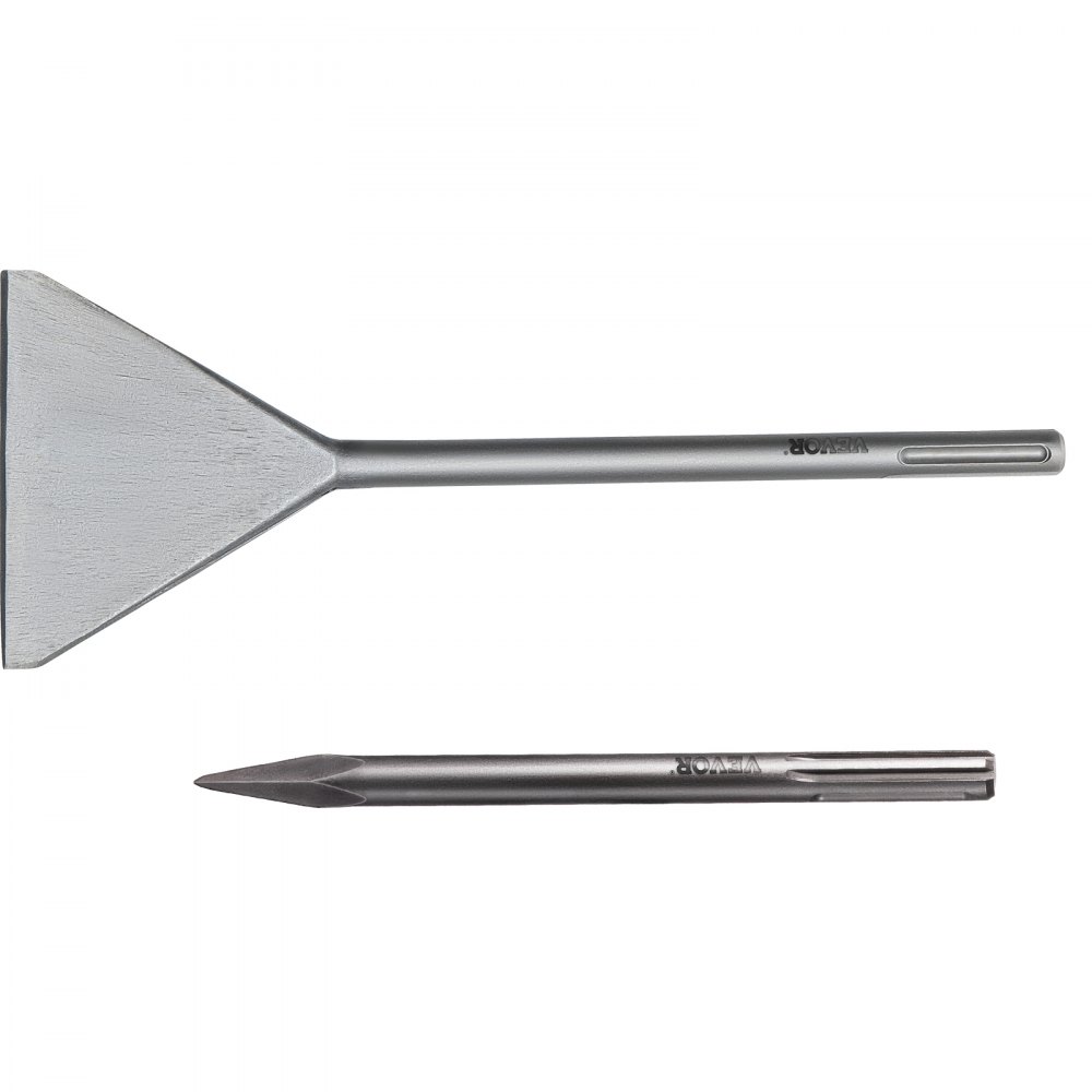 VEVOR SDS-Max Chisel Floor Scraper 5.9" Tile Removal Thinset Scaling Chisel
