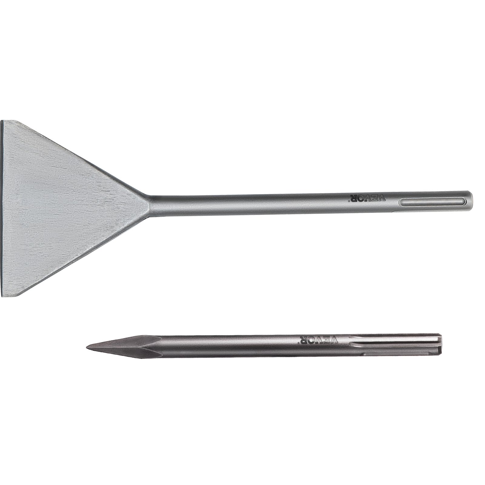 VEVOR SDS-Max Chisel Floor Scraper 5.9" Tile Removal Thinset Scaling Chisel