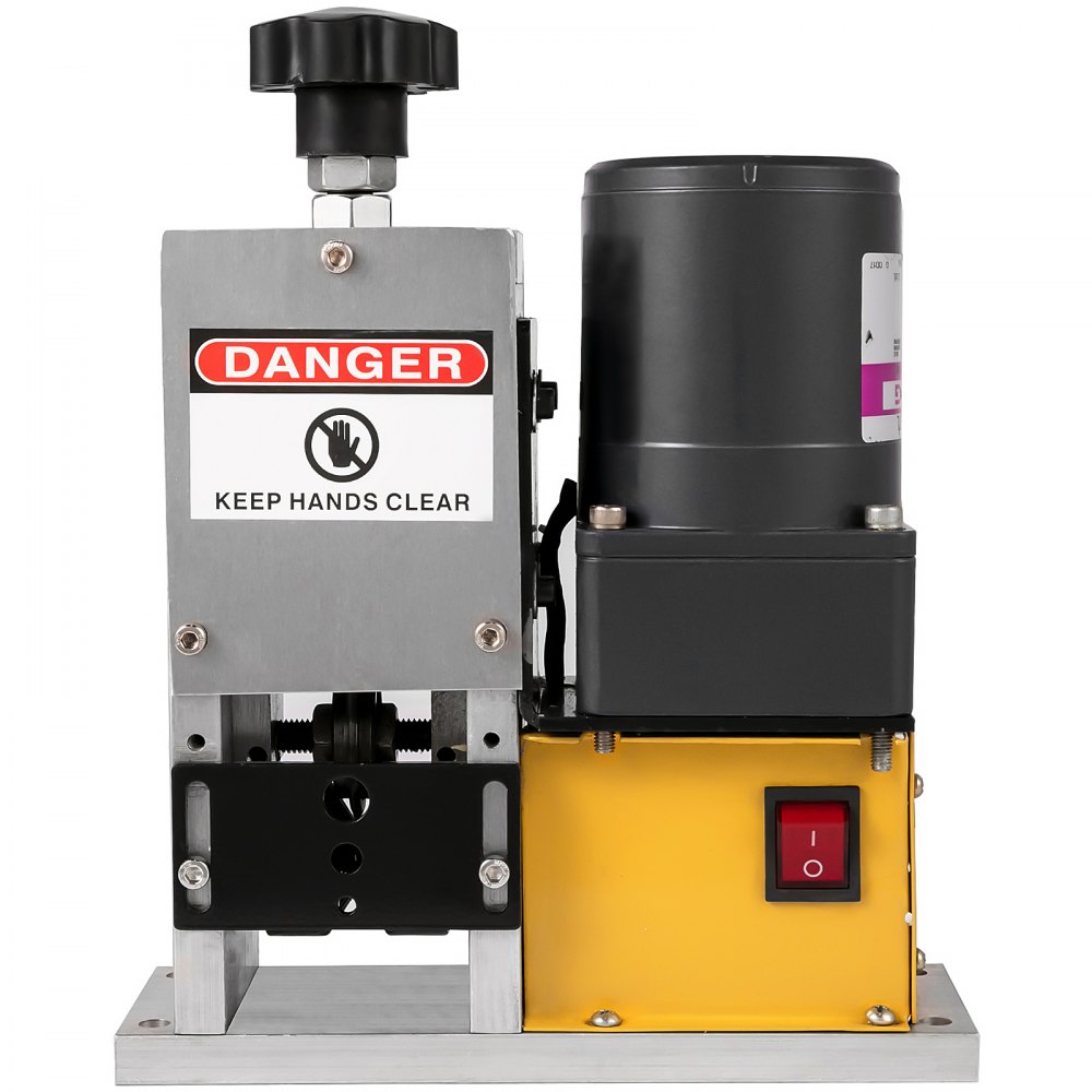 VEVOR Cable Wire Stripping Machine 0.04"-1.18", Portable Scrap Cable Stripper With Gear Motor, Electric Wire Stripping Machine Compact Aluminum Alloy Structure, Automatic Wire Stripper with a Blade