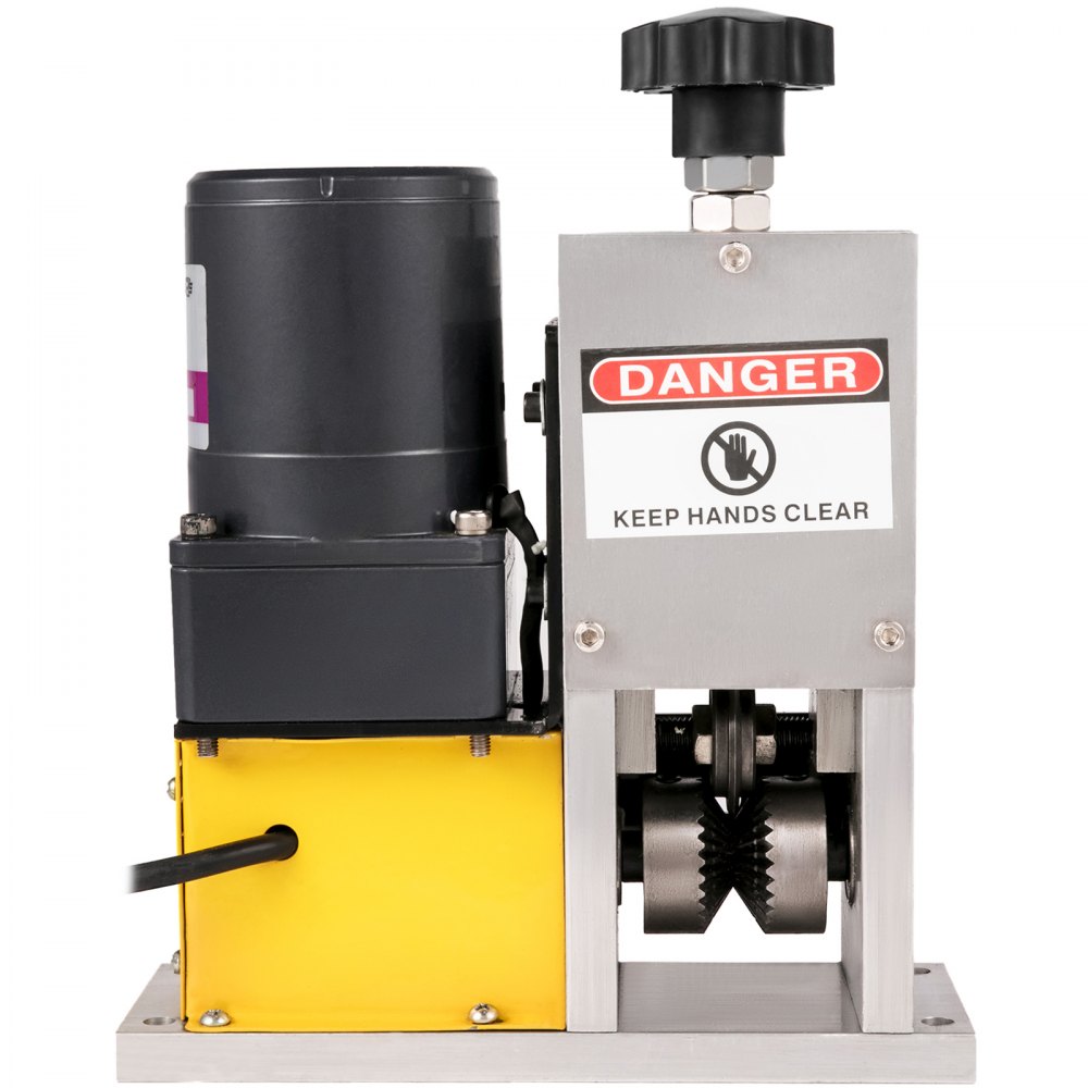 VEVOR Cable Wire Stripping Machine 0.04"-1.18", Portable Scrap Cable Stripper With Gear Motor, Electric Wire Stripping Machine Compact Aluminum Alloy Structure, Automatic Wire Stripper with a Blade