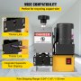 VEVOR Cable Wire Stripping Machine 0.04"-1.18", Portable Scrap Cable Stripper With Gear Motor, Electric Wire Stripping Machine Compact Aluminum Alloy Structure, Automatic Wire Stripper with a Blade