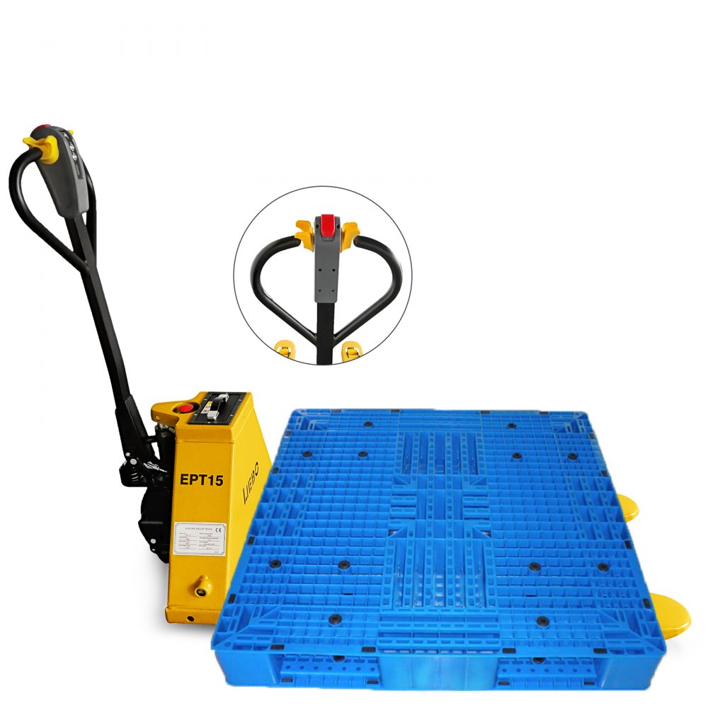 VEVOR Full Electric Power Lithium Battery Pallet Jack Truck 3300lb.