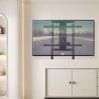 VEVOR Motorized TV Wall Mount, TV Mount for 32 to 65 Inch TV, Electric Adjustable Ceiling TV Mount, Motorized Flip Down TV Mount Bracket with Max VESA 24 x 24 in, Fits TVs Up to 88 lbs