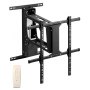 VEVOR Motorized TV Wall Mount, TV Mount for 32 to 65 Inch TV, Electric Adjustable Ceiling TV Mount, Motorized Flip Down TV Mount Bracket with Max VESA 24 x 24 in, Fits TVs Up to 88 lbs