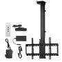 VEVOR Motorized Ceiling TV Mount, TV Wall Mount for 32 to 55 Inch TV, Electric Adjustable Ceiling TV Mount, Motorized Flip Down TV Mount Bracket with Max VESA 24 x 16 in, Fits TVs Up to 120 lbs
