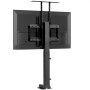 VEVOR Motorized TV Lift Stand, 132 lbs max Load Adjustable TV Lift Stand Mount Bracket, Vertical Electric TV Bracket with Remote Control, for 32-55 in (Not in Cabinet) / 32 - 50 in (in Cabinet) TVs