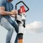 VEVOR Electric T Post Driver, 2200W Handheld Post Pounder with 2.17 in/55mm, 2.76 in/70mm Sleeves, Powerful Pile Driver for Fence,Metal Fencing, Farm, Garden, Construction, Landscaping Projects