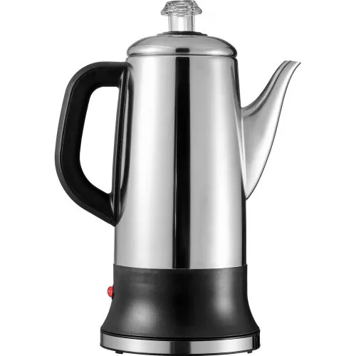 12 Cup Electric Percolator Coffee Pot 304 Stainless Steel Coffee Percolator