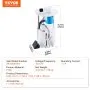VEVOR Electric Fuel Pump Module Assembly, Compatible with Pontiac Vibe 2005-2010, Toyota Corolla 2005-2018, Toyota Matrix 2005-2013, 1.8L 2.4L, Replace E3781M, MU1718, F2792A, FG1640, FG0938, FG1299