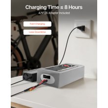 VEVOR 36V Electric Scooter Battery 16Ah Ebike Lithium Battery Pack with 30A BMS
