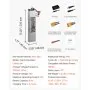 VEVOR 36V Scooter Battery Pack, 8Ah, 8000mAh Lithium Battery Replacement with 30A BMS, Charger, 500+ Cycles, Compatible with 1440W Motors, for Imitation M365 Electric Scooters, Without Communication