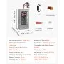 VEVOR 48V Electric Scooter Battery, 20Ah, Ebike Lithium Battery Pack with 30A BMS, Charger, T-Plug Expansion Cable, 500+ Cycles, Compatible with 4800W Motors, for Electric Bikes Bicycles, Scooters