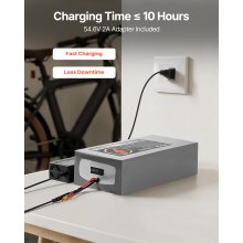 VEVOR 48V Electric Scooter Battery 20Ah Ebike Lithium Battery Pack with 30A BMS
