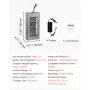 VEVOR 72V Electric Scooter Battery, 20Ah, Ebike Lithium Battery Pack with 50A BMS, Charger, T-Plug Expansion Cable, 500+ Cycles, Compatible with 7200W Motors, for Electric Bikes Bicycles, Scooters