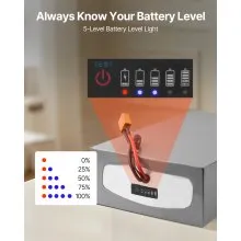 VEVOR 72V Electric Scooter Battery 20Ah Ebike Lithium Battery Pack with 50A BMS