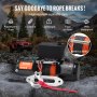 VEVOR Electric Winch for Truck 6000 lb Synthetic Rope Waterproof Remote Control