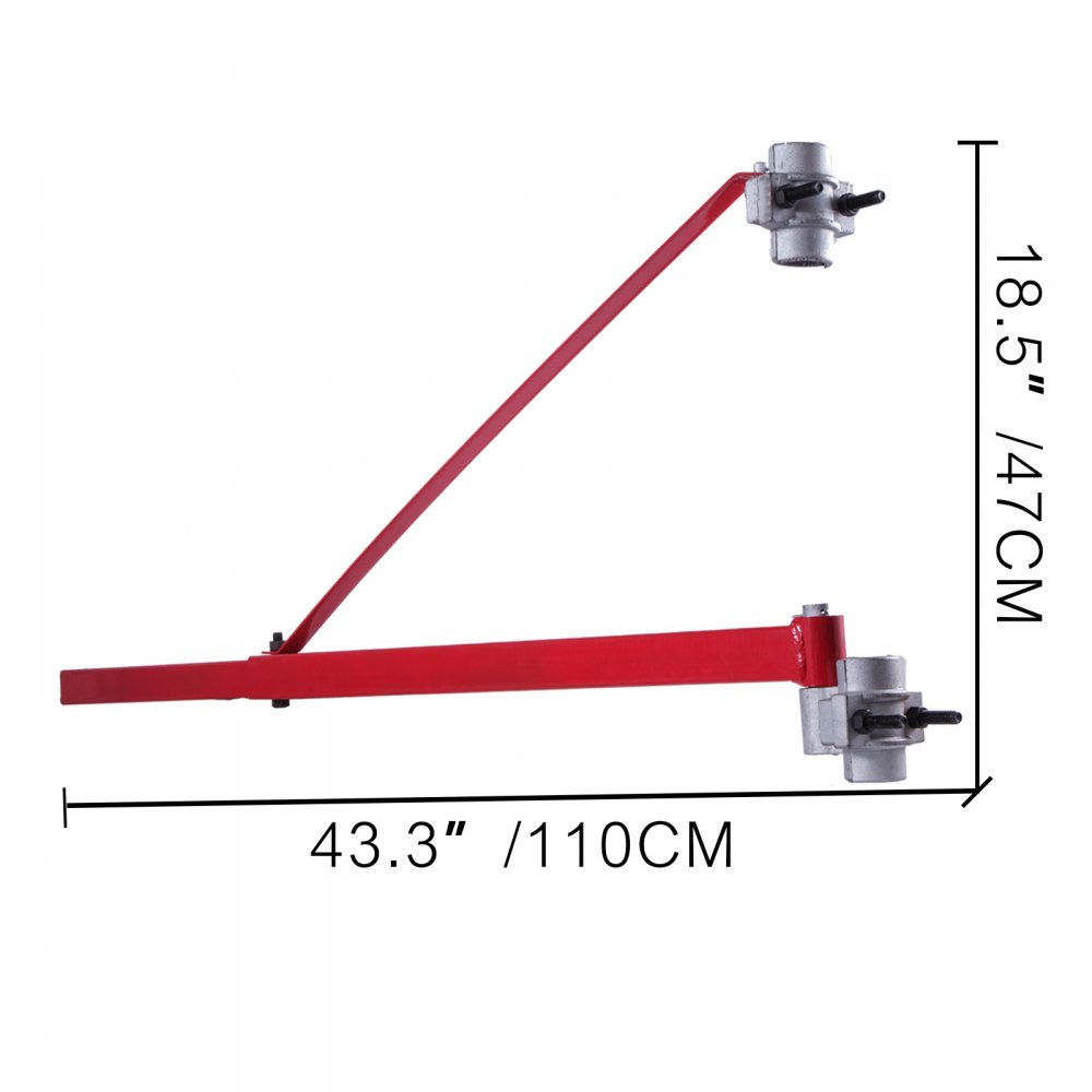 Hoist Support Arm Lifting Bracket Practical Warehouse Steel Construction