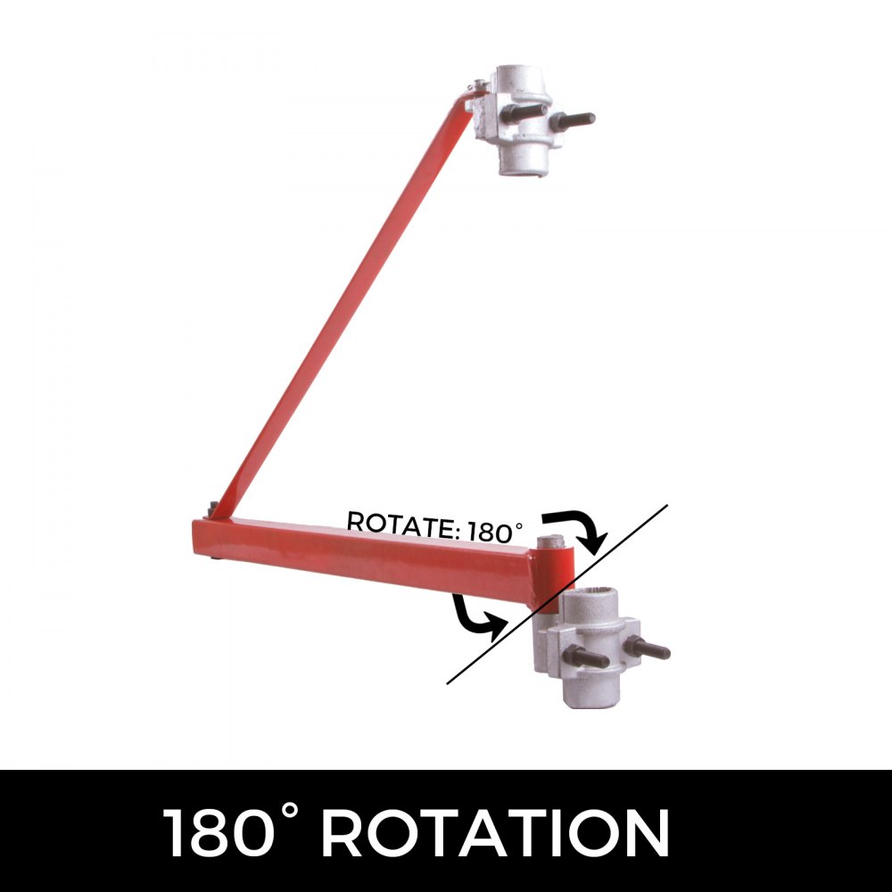 VEVOR Electric Hoist Support Arm 600 kg Swing Support Arm Scaffold Mount 750 mm