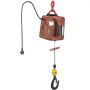 250KG Electric Winch Hoist Remote Control Home Steel Durable