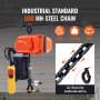 VEVOR Electric Chain Hoist Μονοφασικό ανυψωτικό γερανού 330 lbs Φορτίο 10 ft Ανύψωση