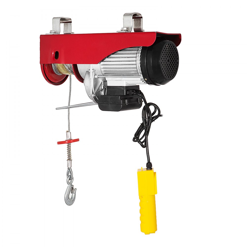 Electric Hoist Electric Winch 1000kg with 20m Wire Rope and Remote Control