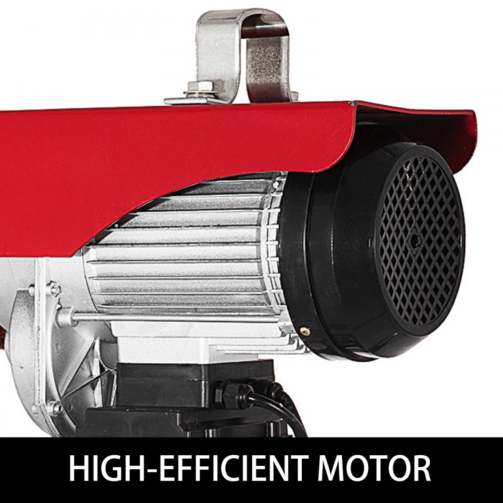 Electric Hoist Electric Winch 600kg with 15m Wire Rope and Remote Control