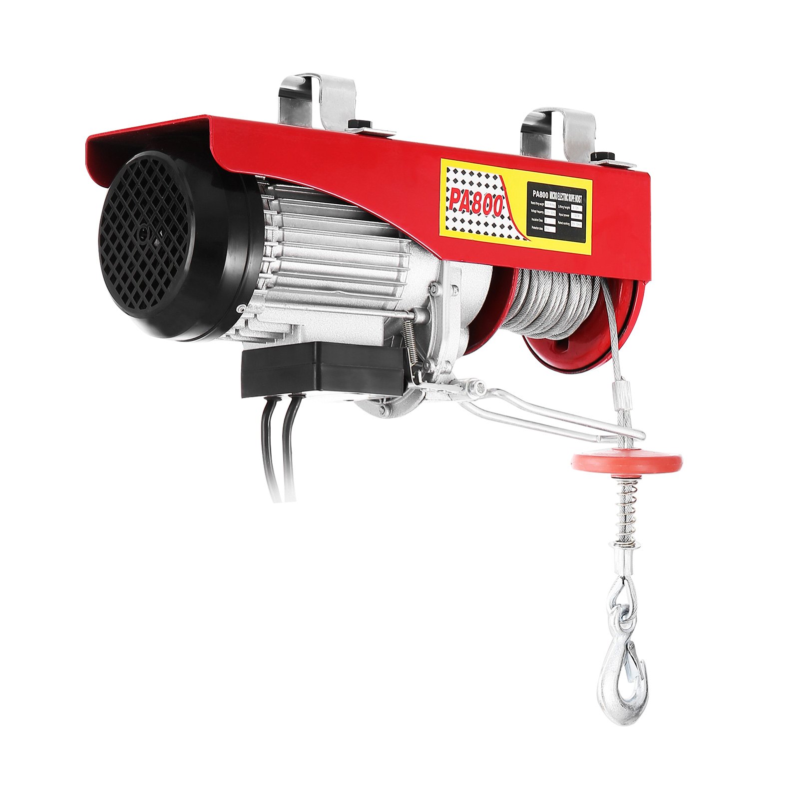 VEVOR Electric Hoist Winch Crane 800KG 1300W 240V 20M Lifting Chain Rope