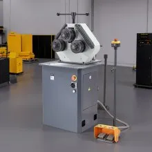 Máquina dobladora de tubos eléctrica de 750 W Máquina dobladora de tubos eléctrica de 3 rodillos
