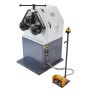VEVOR 2.2KW Electric Roll Bending Machine, 3-Roller Electric Pipe Bender Machine with 180° Maximum Bending Angle & Reversible Foot Switch, Support Horizontal/Vertical Operation (220V 60Hz 3-Phase)