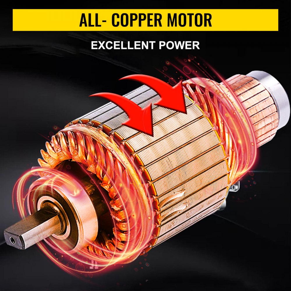 VEVOR 12V Electric Winch 17500 lbs Synthetic Rope 9.5 mm x 26 m Wireless ATV Winch