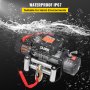 VEVOR Truck Winch 13000lbs Electric Winch 26m/85ft Cable Steel 12V Power Winch Jeep Winch with Wireless Remote Control and Powerful Motor for UTV ATV & Jeep Truck and Wrangler in Car Lift