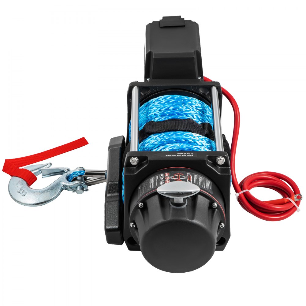 VEVOR 12V Electric Winch 20000 LBS Synthetic Rope 13MM X 26M Wireless ATV Winch