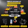 VEVOR Electric Winch 13000lb Load Capacity Truck Winch Compatible with Jeep Truck SUV 65ft/20m Synthetic Rope 12V Power Winch with Wireless Remote Control, Powerful Motor for ATV UTV Off Road Trailer