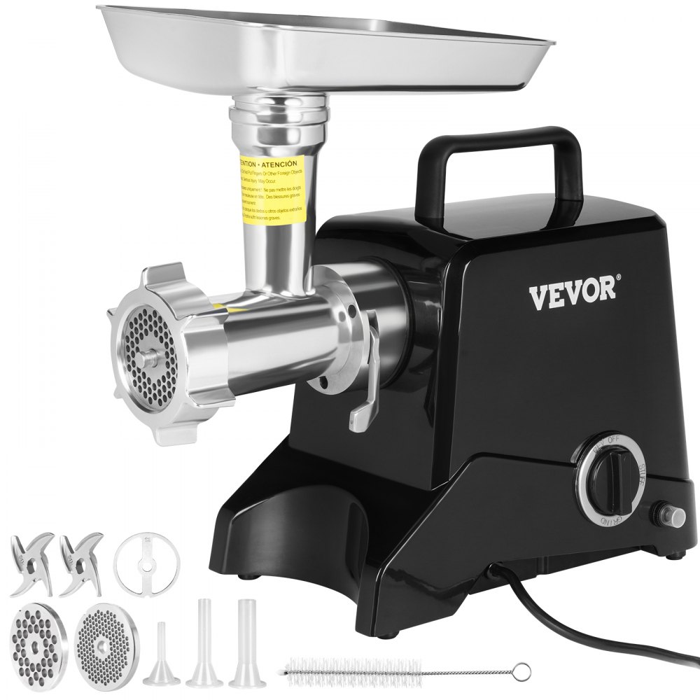 VEVOR 193-Speed Stainless Steel Commercial/Residential Meat Grinder in the Meat  Grinders department at